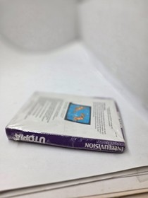 NEW SEALED UTOPIA WITH CRUSHED BOX GAME FOR INTELLIVISION CONSOLE  #E30