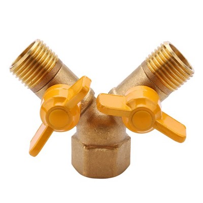 2 Paths  Tap Adapter 1 /2 Inch Outside Garden Watering Tap Adapter and Hose5391