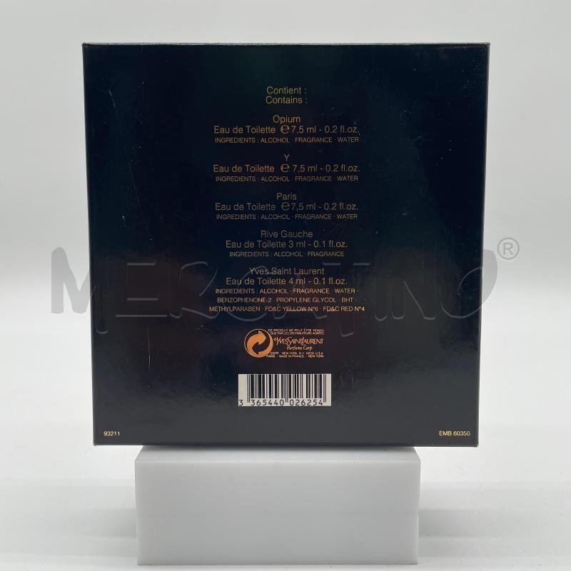 Smell Casket Yves Saint Laurent 5 Miniatures Vintage thumbnail 2