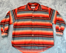 Vintage Guess Georges Marciano Bigger Shirt Mens XL Striped Button Front USA 90s