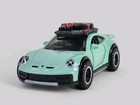 2023 PORSCHE 911 RALLYE Diorama Collectible DieCast Model Car 1:64 Green LOOSE