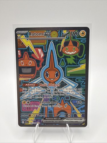 Pokémon TCG Rotom EX Illustration Rare Holo 126/094 Phantasmal Flames 190 HP Eng