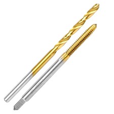 M2X0.4 Tap and 1.6Mm Drill Bit Kit, M2 HSS Metric Drill and Tap Set, Combination