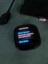 Fitbit Versa 3 GPS Smartwatch Tested  With Bands  Cord