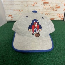 Vintage Acme Clothing Hat Mens OS Gray Blue Yosemite Sam Looney Tunes Football