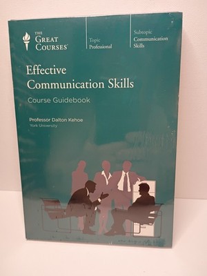 The Great Courses: Effective Communication Skills - 4 DVDs + Course Guidebook