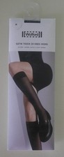 WOLFORD Satin Touch 20 Knee Highs Stockings M Blue (Admiral) 20 DEN New Sealed