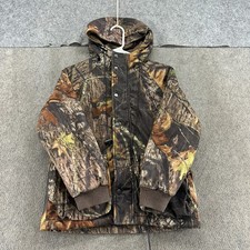 Remington Jacket Boys M Brown Mossy Oak Break Up Camo Hunting Outdoor Coat