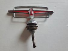 Oem Ford 1977 1978 1979 Thunderbird Red Hood Ornament Emblem T-bird