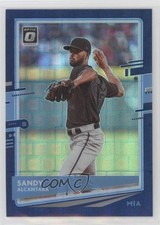 2020 Panini Donruss Optic FOTL Blue Pandora Prizm 91/99 Sandy Alcantara #181 0q3