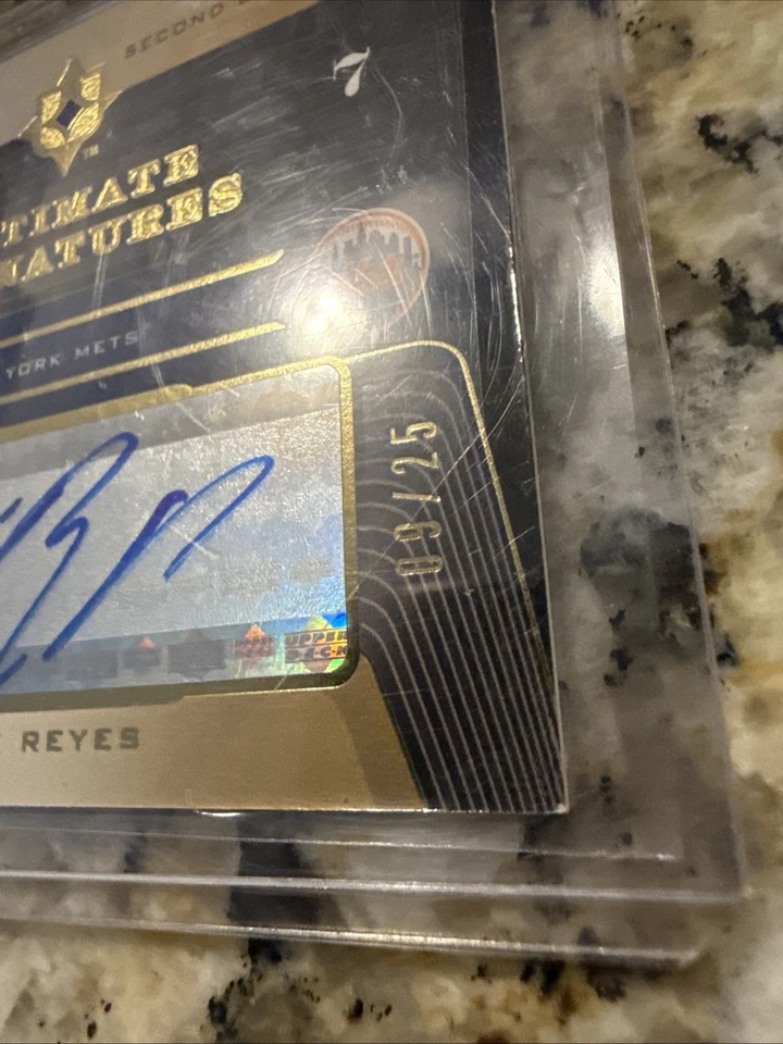 Upper Deck Ultimate Signatures 2004 José Reyes autógrafo Mets/25 Foto 2 de 3