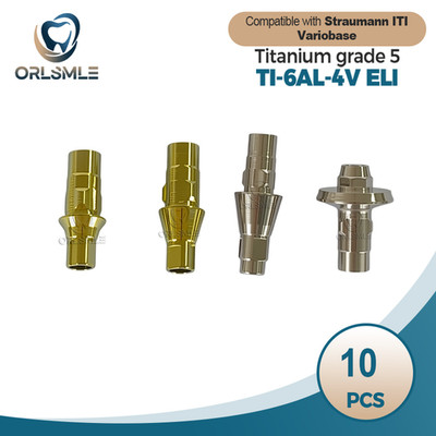 10 pcs Titanium Base Variobase fit to Straumann ITI Variobase NC RC SC RN WN