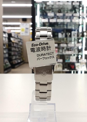 Citizen Attesa ATD53-2843 Eco-Drive Radio Contrôlée Blanc Solaire Montre Hommes - Photo 4 sur 10