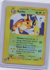 Raichu 61/165 Rare Expedition Base Set Pokemon Reverse Holo Heavily Played on eBay