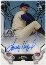 Sandy Koufax 2019 Topps High Tek Autograph Card #HTA-SK 1/50