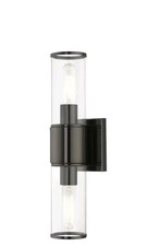 Livex Lighting 17142-46 Quincy Bathroom Vanity Light Black Chrome