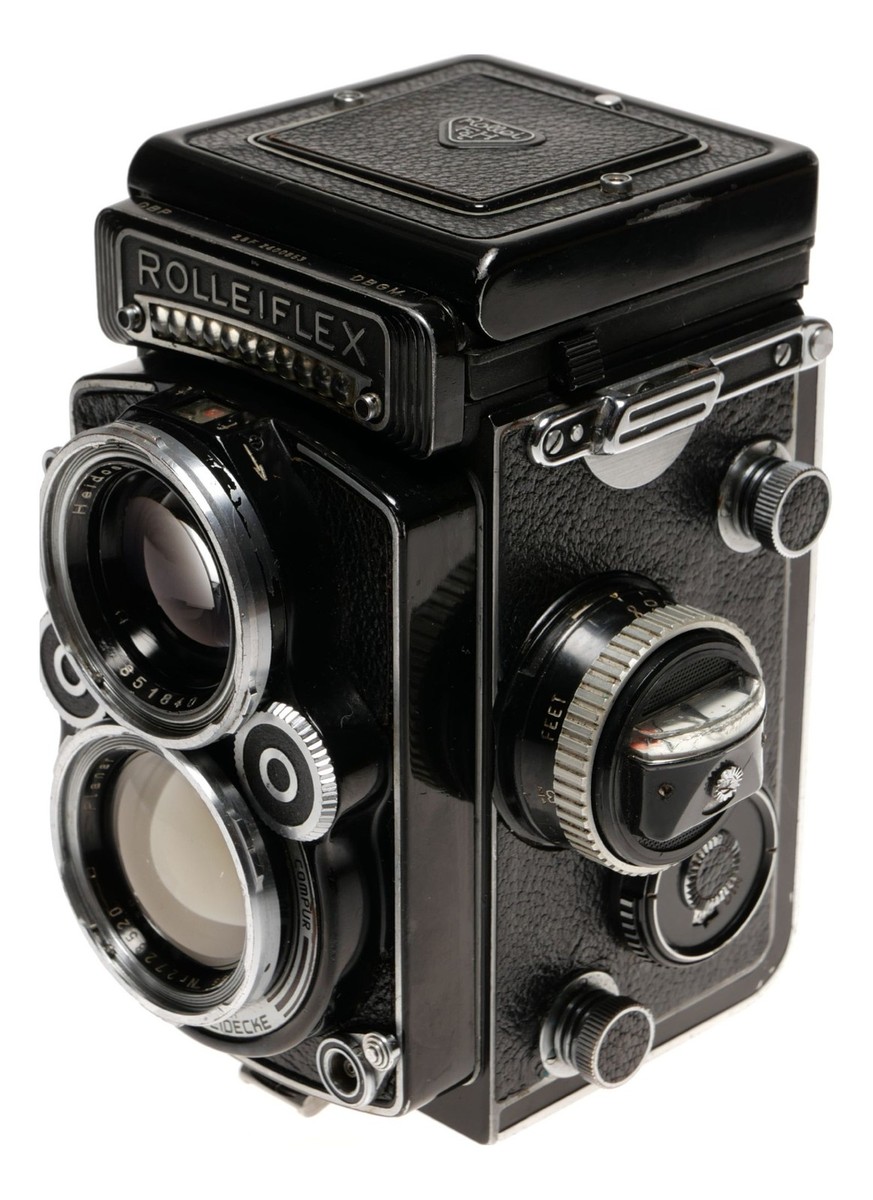 Rolleiflex 2.8F with 80mm f/2.8 Zeiss TLR 120 Film Camera Kit CLA