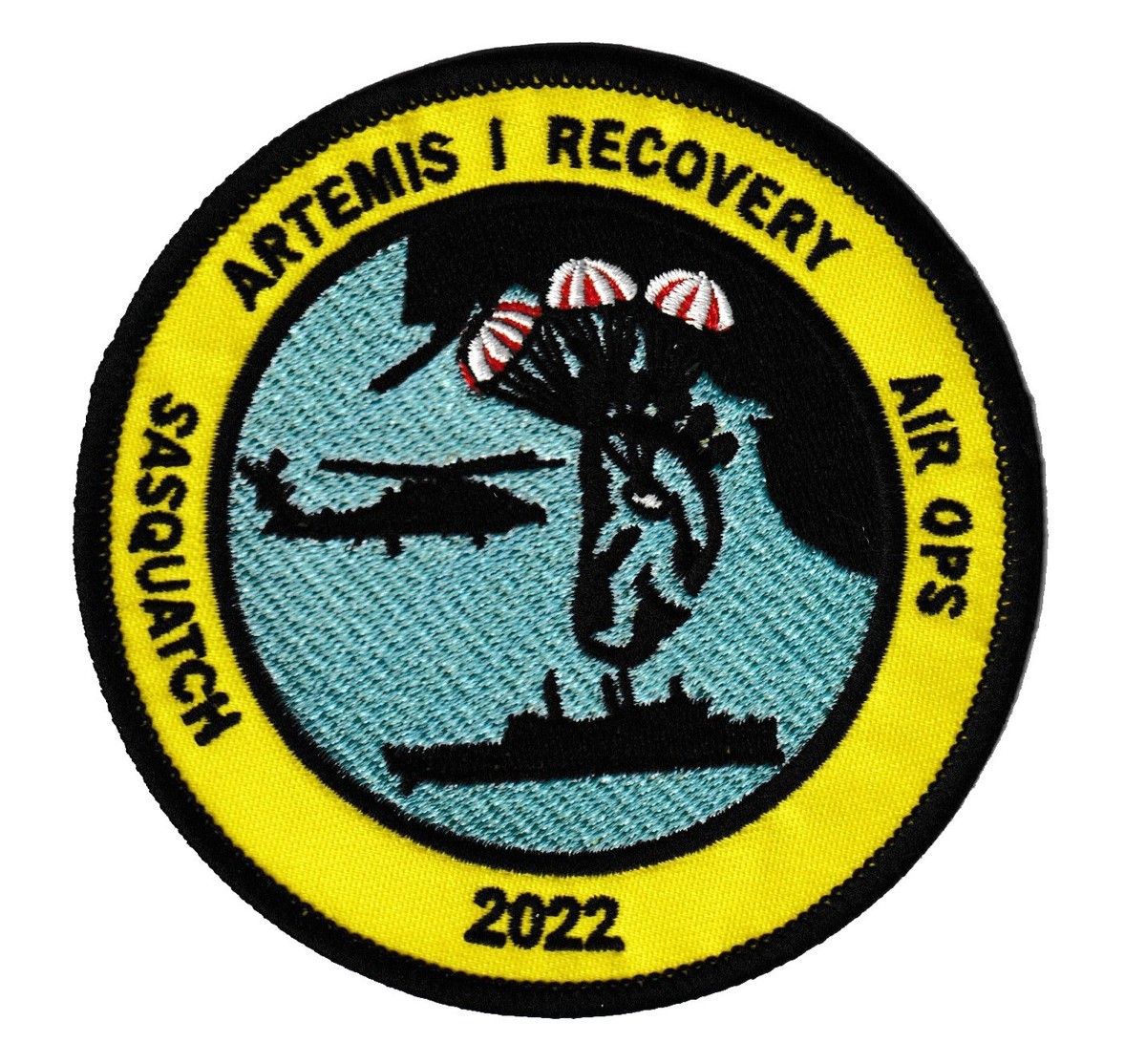 NASA Artemis 1 space program US Navy Air Ops Sasquatch Recovery