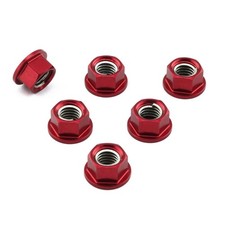 Probolt Rear Sprocket Nuts Red for Kawasaki KLX 250 S 2009-2017