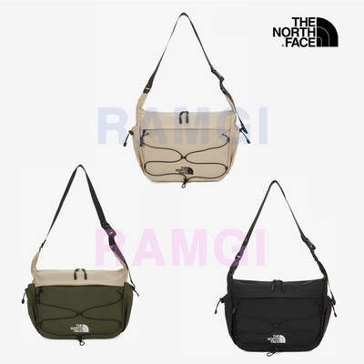 NEW THE NORTH FACE BORELAIS SOFT MESSENGER BAG NN2PR57 BLACK | eBay