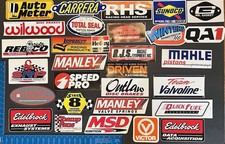 Lot 30 Racing Decals NASCAR NHRA Garage Automotive Toolbox Stickers Speed Shop