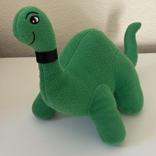 Sinclair Oil Gas Green Dinosaur Stuffed Animal Plush Advertising Promo Toy 9" H