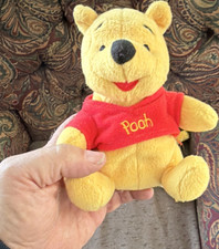 Mattel Disney Winnie the Pooh Plush Toy Red Shirt Disney Franchise