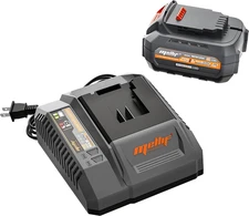 20V 4.0 Battery & Fast Charger Kit, Compatible with Power Tools