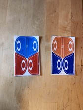 OAKLEY Football Helmet Visor Eye Shield Decals /Team Colors Stickers Read Below