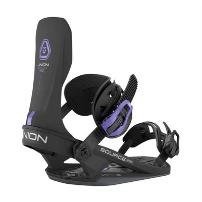 Union Source Pro Snowboard Bindings Mens Large (US 10.5-13) Black New 2026