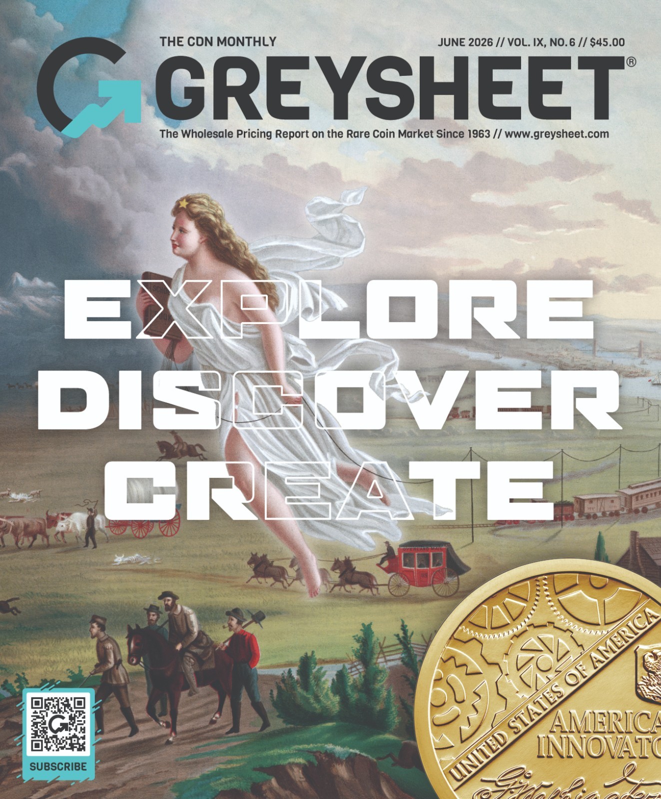 June Greysheet Publication -  Wholesale US Coins Price Guide 2026