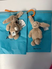 Bashful Beige Bunny Bag Charm *100% Original**