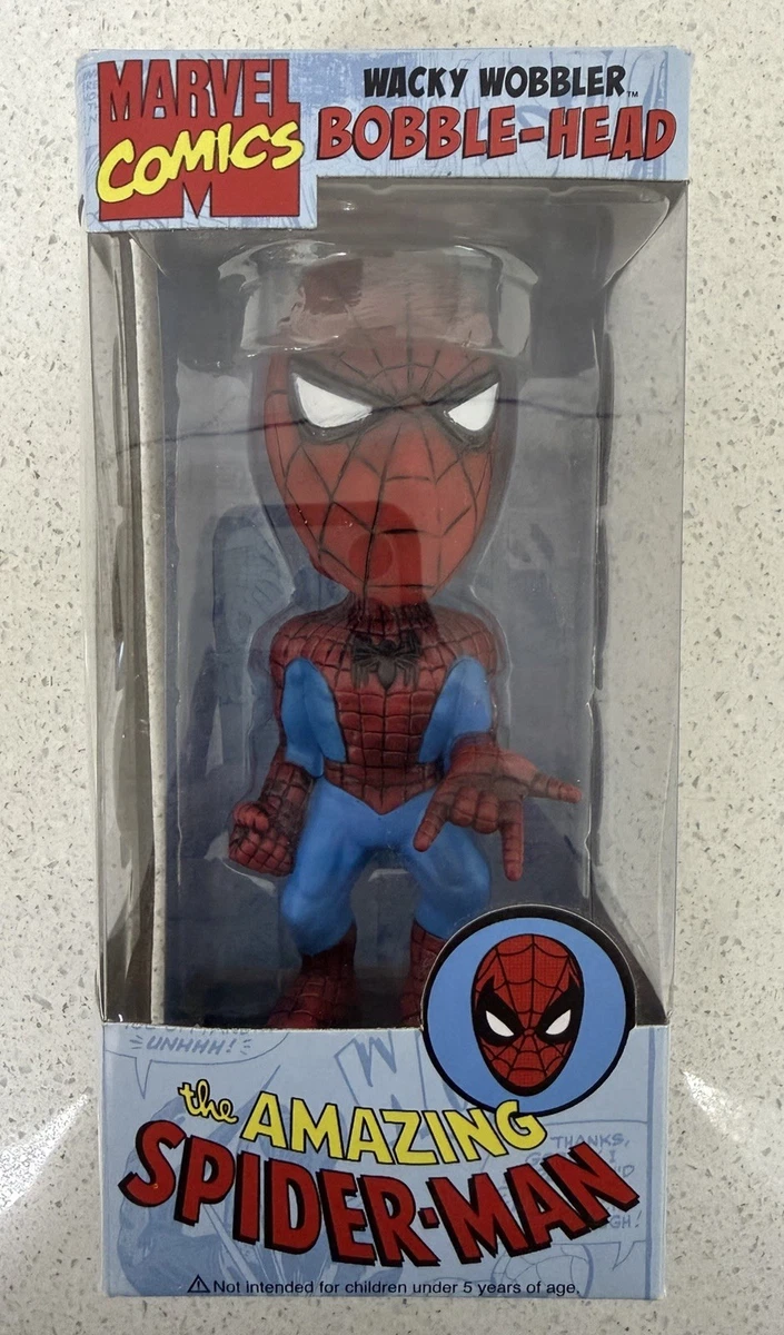 Wacky Wobblers Spider-Man Collectible Bobbleheads and Figures for