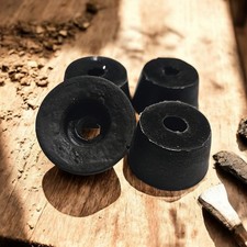 Olympia SM 8-9 Round Replacement Typewriter Feet 4 ea 