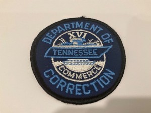 State Tennessee Dept of Corrections Older Blue style. Police Sheriff TN