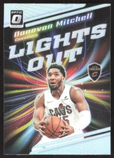5579G 2023-24 Donruss Optic #9 Donovan Mitchell Lights Out Holo