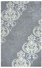 Rizzy Home Lancaster Hand-Tufted Area Rug 2 Ft. 6 In. X 8 Ft. Blue