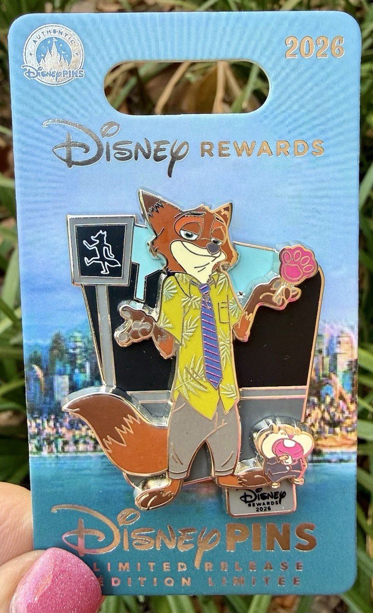 Nick Wilde Disney Visa Cardholder Limited Release Pin 2026 | eBay