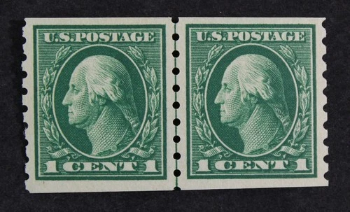CKStamps: US Stamps Collection Scott#412 1c Washington Mint NH OG 24 3/4mm $260