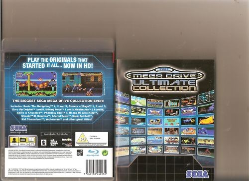 SEGA MEGA DRIVE SAMMLUNG PLAYSTATION 3 PS3 40 SPIELE
