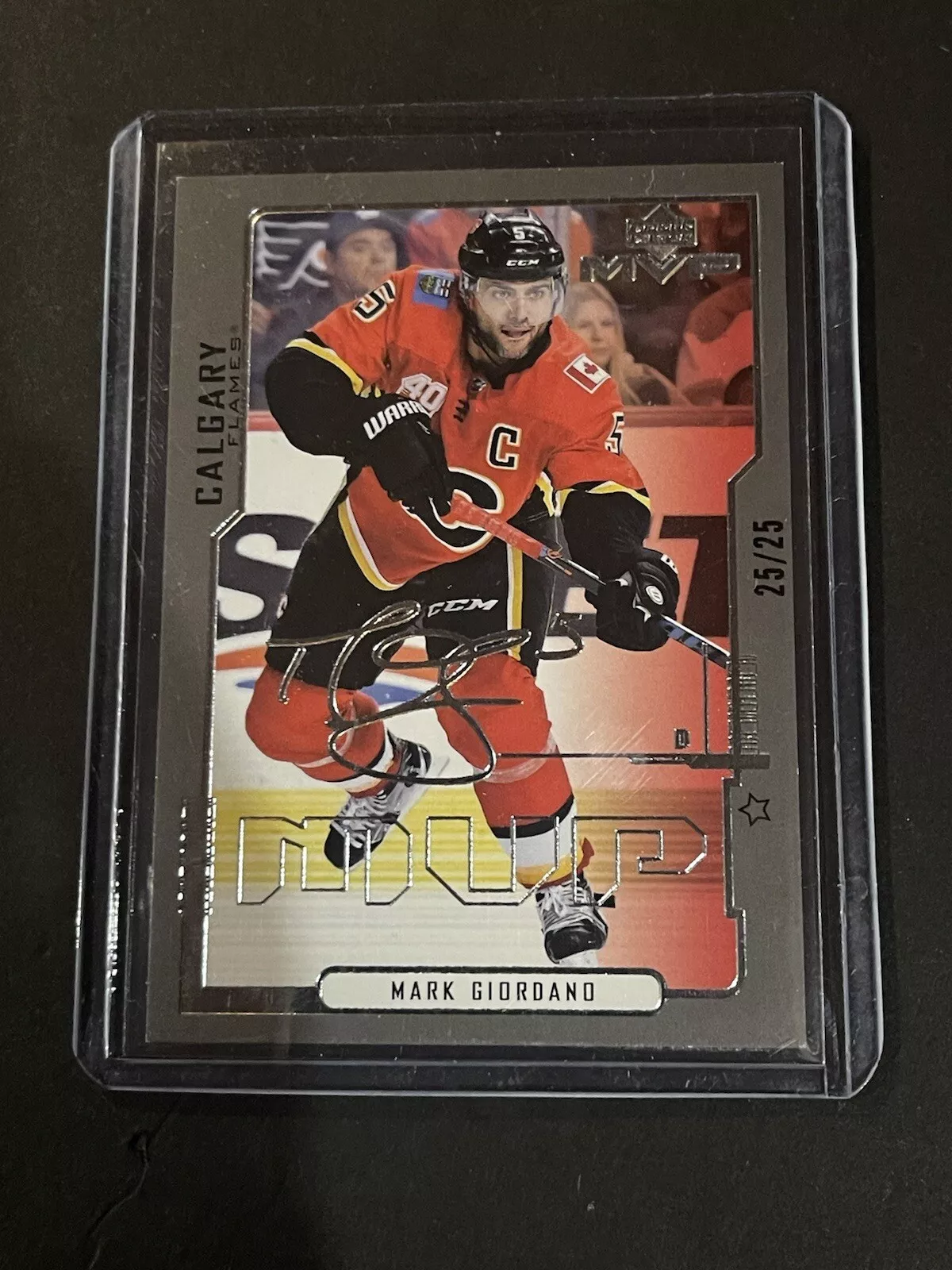 Mark Giordano trading card