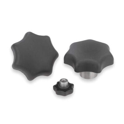 KIPP K0153.2A3 Hand Knob,Blind Hole,5/16''-18 3DHF4