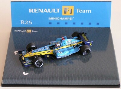 u*w様 MINICHAMPS Renault F1 R25 F. Alonso WOW EXTREMELY RARE Renault R25 Fer Alonso Vice Winner Monza 2005 1