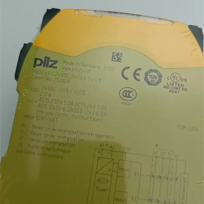 751109 NEU PILZ PNOZ S9 C 24VDC 751109 Safety Relay