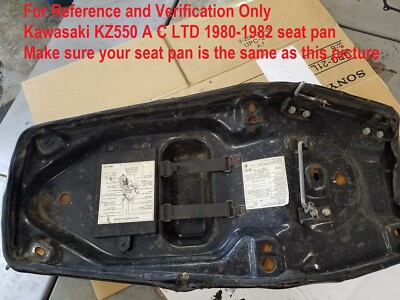 1980-1984 Kawasaki KZ550 A B C LTD Motorcycle Seat | Brown