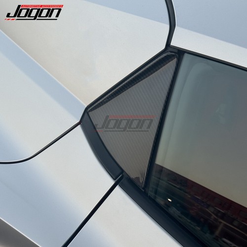 Carbon Fiber Rear B Pillar Trim Overlay For Corvette C8 Convertible Z51 Z06 20+ - Foto 5 di 9