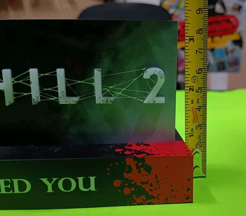 Silent Hill 2 Logo Luce Display Questa Città Ti Chiama Horror Videogioco Konami - Foto 14 di 15