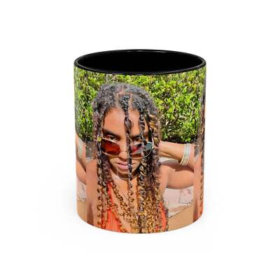 Vibrant Accent Coffee Mug   Stylish Morning Brew, Perfect Gift for Friends, Fun