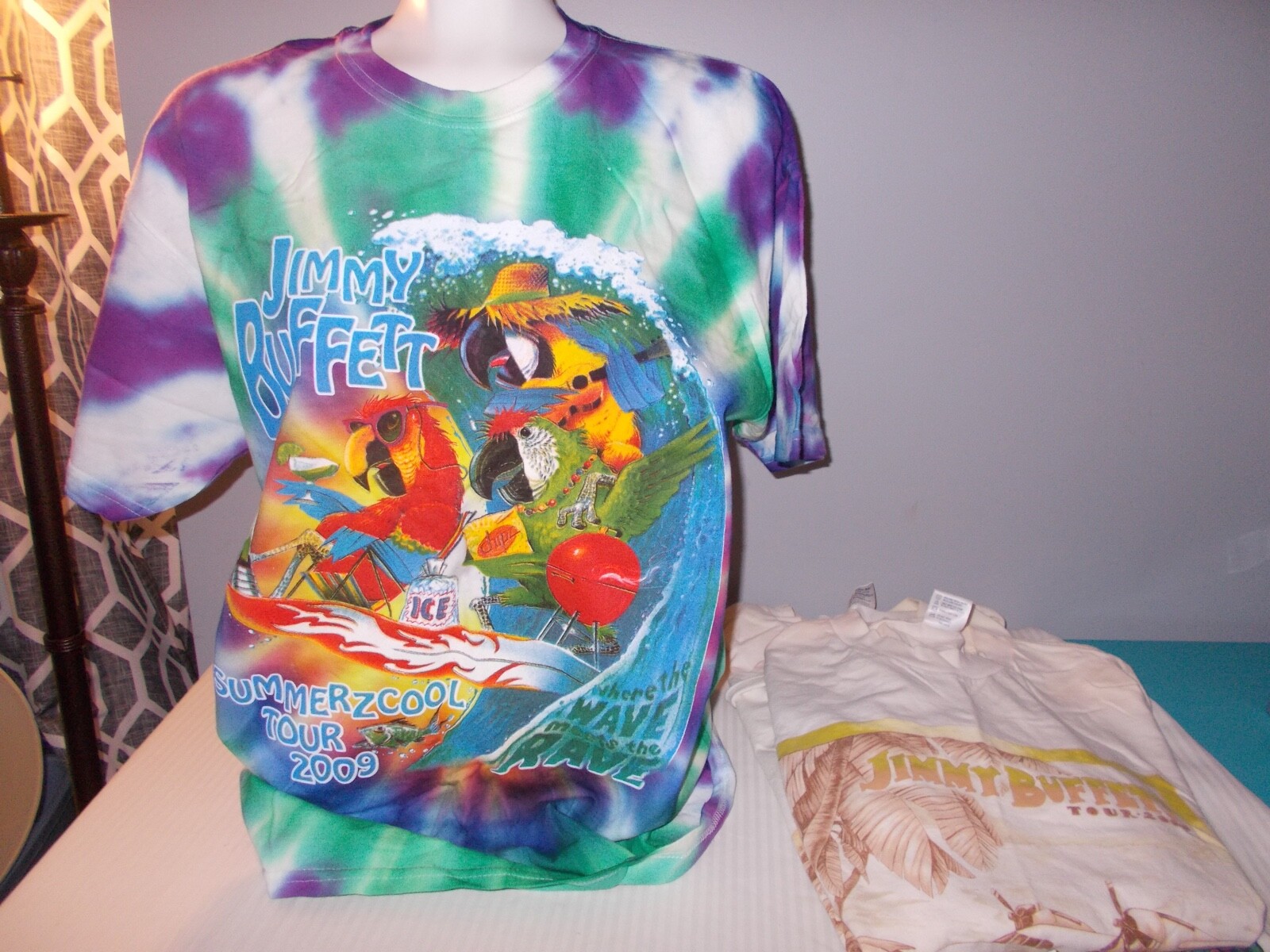 ALTRA Jimmy Buffett Tour Graphic T Shirt Tee Tie Dye 3 Men Large 1 XL