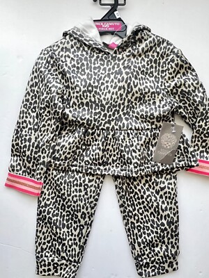NWT Vince Camuto Peplum Hoodie Pants 2-Piece Set Toddler